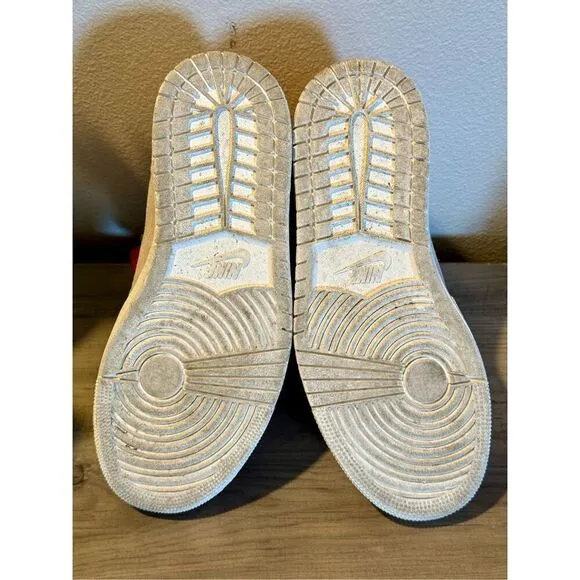 Air Jordan 1 Woman's Gold Zipper High Zip-Up Basketball Streetwear Shoes Size 6