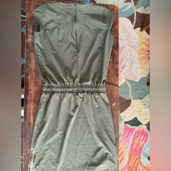 Albion Fit Heather Green Going Places Dress
