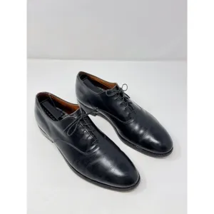 Alden Mens Shoes Black Leather Oxford Derby Dress Lace Up Classic Formal US 10.5