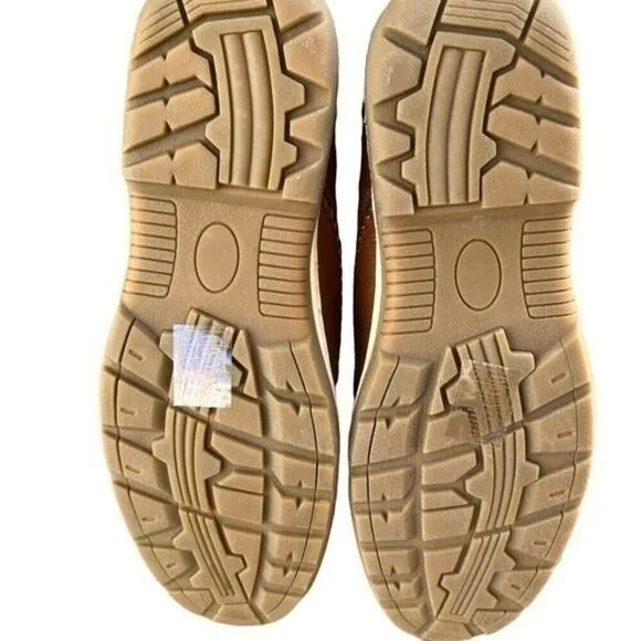 Aldo Rossini Escape Men’s Casual Lace Up Comfort Boat Shoes Cognac 12 NWT