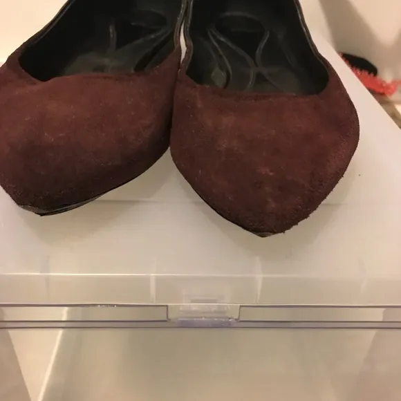 Alexander McQUeen dual tone-Seude/patent  flats