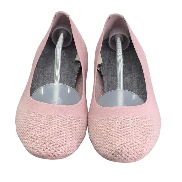 Allbirds Tree Breezers Shoes Womens 10 Flats Pink Comfort Slip On Stretch Flat