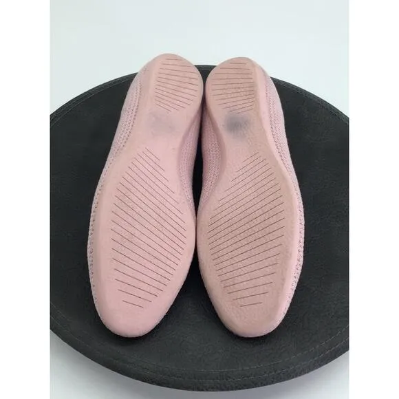 Allbirds Tree Breezers Shoes Womens 10 Flats Pink Comfort Slip On Stretch Flat
