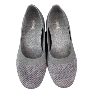 Allbirds Tree Breezers Women's Size 7.5 Grey Lightweight Slip On Ballet Flat