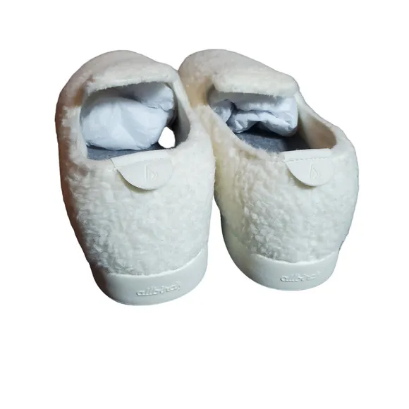 Allbirds Wool Lounger Fluff Natural White Men's Size 12 NEW Slip-On Loafer