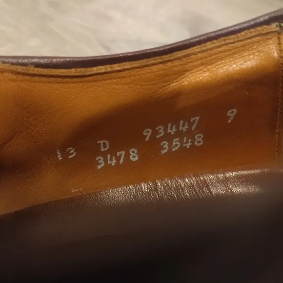 Allen Edmonds Benton Cap Toe Derby Oxfords Size 13