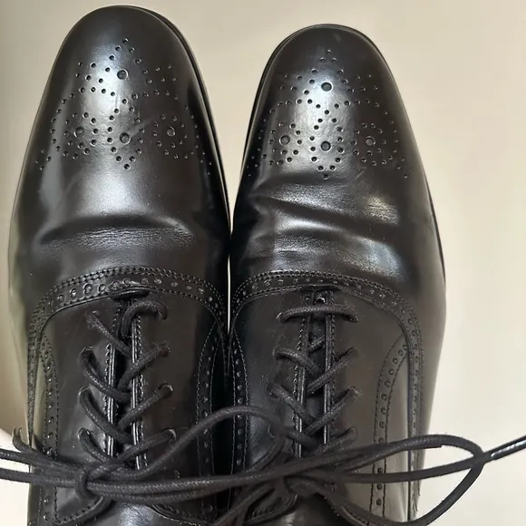 Allen Edmonds Black Leather Men's Dress Shoes
