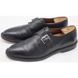 Allen Edmonds Black Norwich Monk Strap Men's Shoes sz 12D