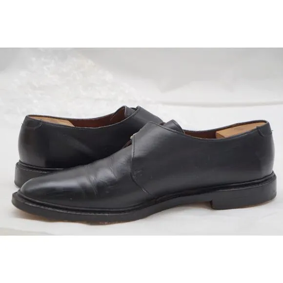 Allen Edmonds Black Norwich Monk Strap Men's Shoes sz 12D