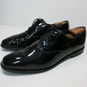 Allen Edmonds Carlyle Plain-toe Patent Leather Oxford Dress Formal Shoes Sz 12 D