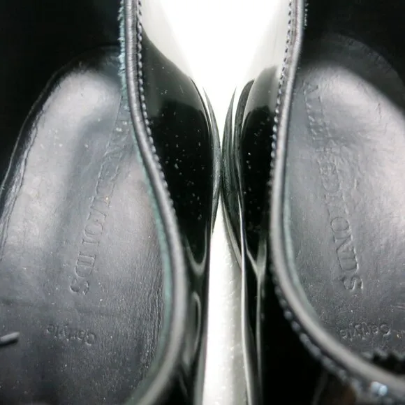 Allen Edmonds Carlyle Plain-toe Patent Leather Oxford Dress Formal Shoes Sz 12 D