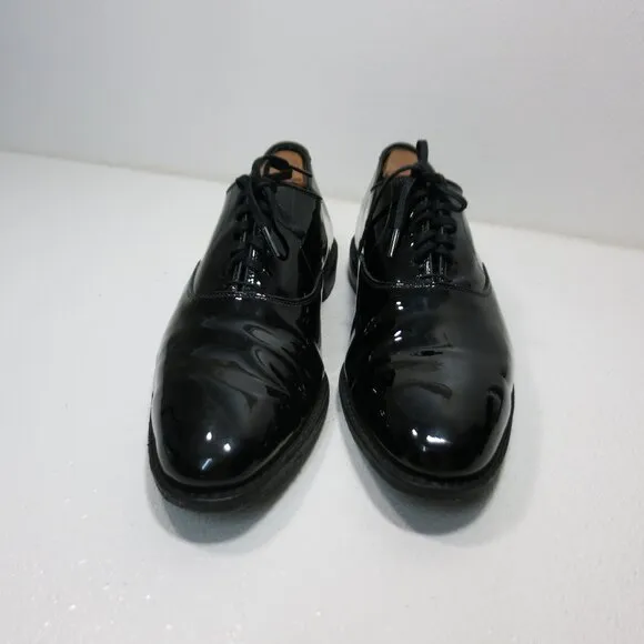 Allen Edmonds Carlyle Plain-toe Patent Leather Oxford Dress Formal Shoes Sz 12 D