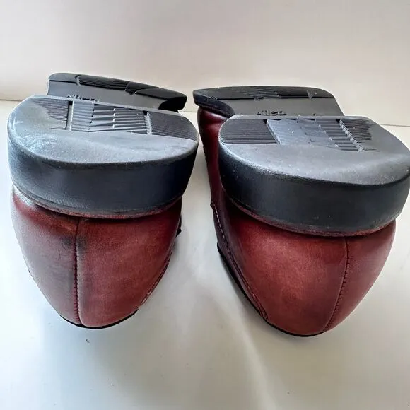 Allen Edmonds Dress Shoes Men's Stockbridge Derby Brown Leather Split Toe Size 9