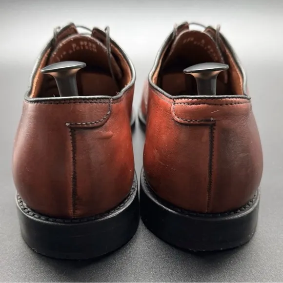 Allen Edmonds Fifth Avenue Oxford 11.5 D Burgundy Cap-Toe Resoled w/ Extras