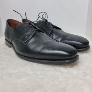 Allen Edmonds Flatiron Men's 15 Shoes Black Leather Brogue Toe Oxford Derby