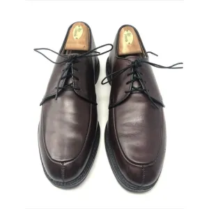 Allen Edmonds Kennett Burgundy Leather Split Toe Derby Dress Shoes Mens Size 7.5