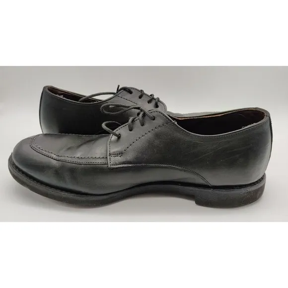 Allen Edmonds LAX Black Calf Split Toe Derby Road Warriors Men's 9 D