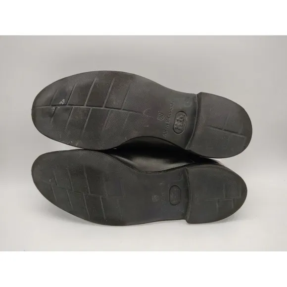 Allen Edmonds LAX Black Calf Split Toe Derby Road Warriors Men's 9 D