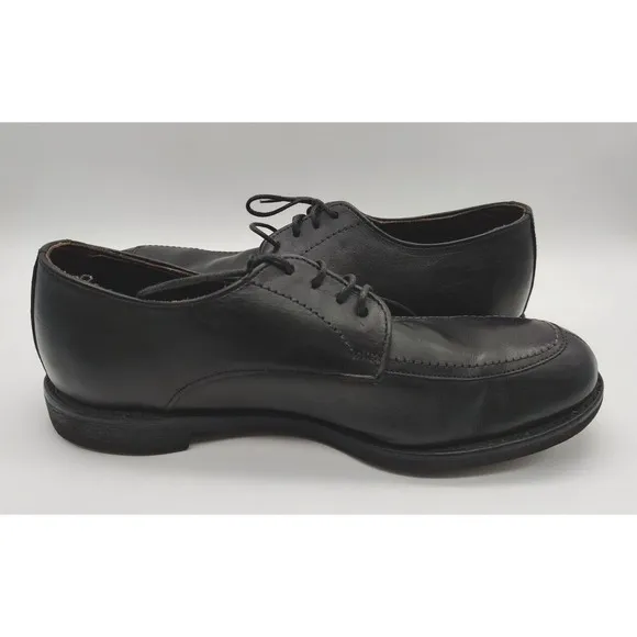 Allen Edmonds LAX Black Calf Split Toe Derby Road Warriors Men's 9 D