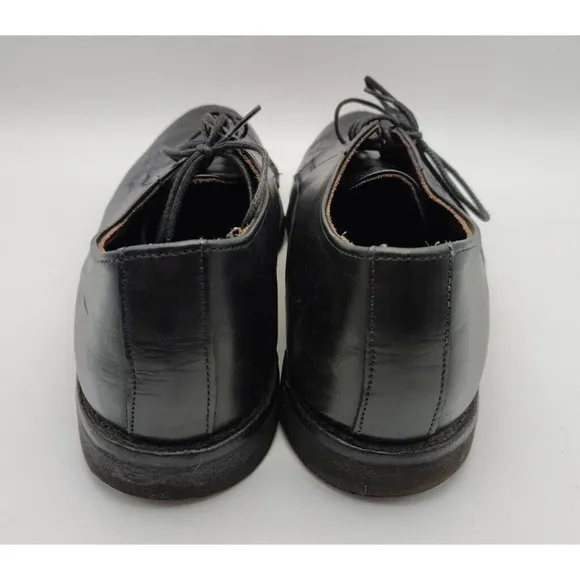 Allen Edmonds LAX Black Calf Split Toe Derby Road Warriors Men's 9 D