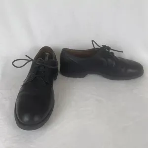 Allen Edmonds Men’s Black‎ Lug Soled Lace Up Oxford Shoes Size 11 B NARROW Derby