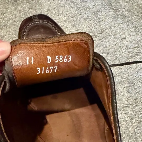ALLEN EDMONDS Men's Brown Dress Shoes