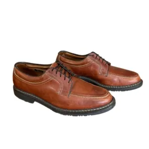 Allen Edmonds Men's Wilbert Split Toe USA Brown Oxford Dress Shoe Size 9 1/2 D