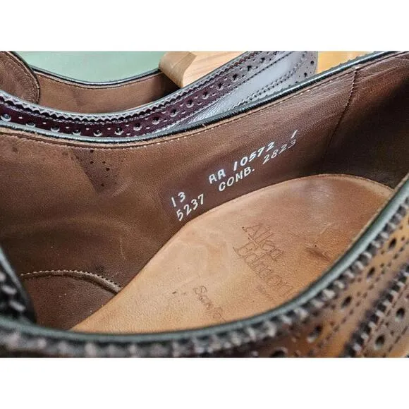 Allen Edmonds Shoes Brown Mens Size 13 Leather Oxford