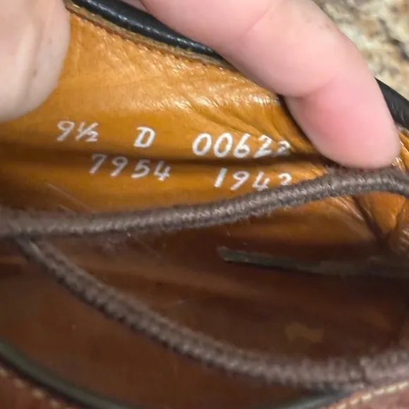 Allen Edmonds Shoes Men’s size 9.5 Wilbert Split toe derby leather brown