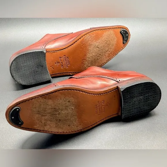 Allen Edmonds St. John's Double Monk Strap 11.5 Dark Chili Dress Shoe MSRP $425