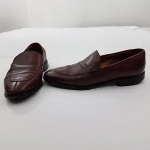 Allen Edmonds Steen‎ 8.5 D Brown Leather Slip on Lo