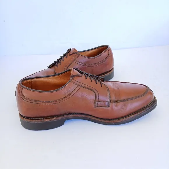 Allen Edmonds Stockbridge Split Toe Leather Derby