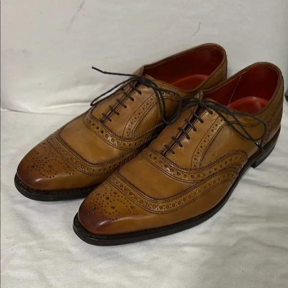 Allen Edmonds Strand - Walnut Oxford Brogues with Wingtip Design