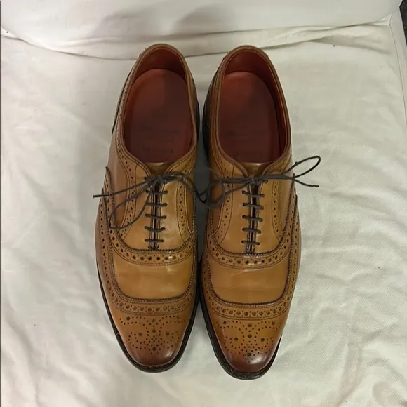 Allen Edmonds Strand - Walnut Oxford Brogues with Wingtip Design