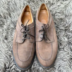 Allen Edmonds Wilbert 1662 Nubuck Leather Split Toe Derby Vibram Soles 11 1/2D