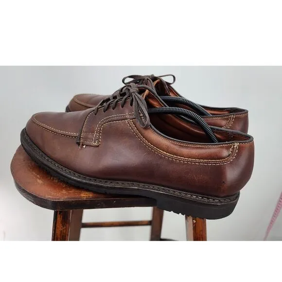 Allen Edmonds Wilbert Brown Split Toe Dress Comfort‎ Shoe Size US 11
