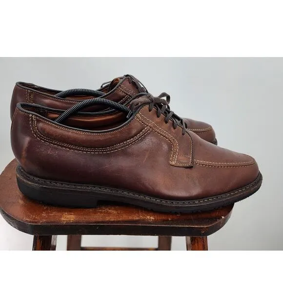 Allen Edmonds Wilbert Brown Split Toe Dress Comfort‎ Shoe Size US 11