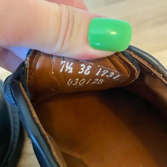 Allen Edmonds Wilbert Comfort Shoe Size 7.5