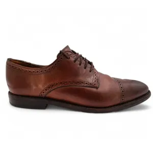 Allen Edmonds Yorktown Derby Shoes Mens 9.5 D Cap Toe Made USA Leather Soles