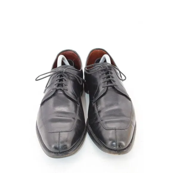 Allen Edmonds Delray 1208 Black Leather Split Toe Derby Dress Shoe Size 12 3A