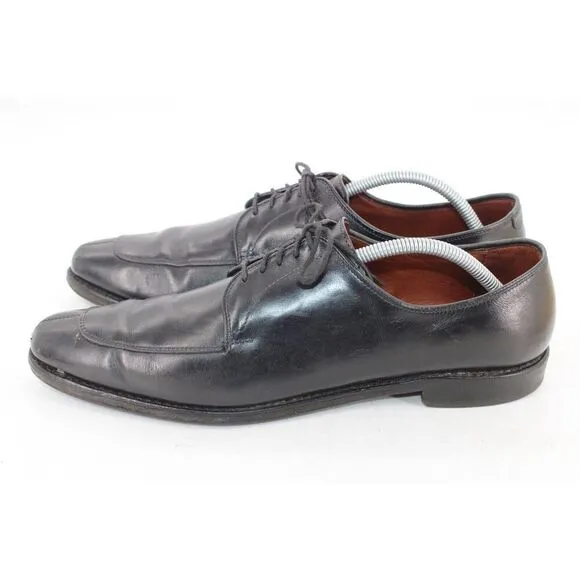 Allen Edmonds Delray 1208 Black Leather Split Toe Derby Dress Shoe Size 12 3A