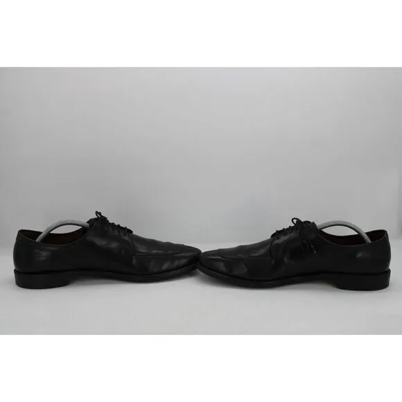Allen Edmonds Delray 1208 Black Leather Split Toe Derby Dress Shoe Size 12 3A