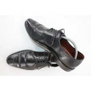 Allen Edmonds Delray 1208 Black Leather Split Toe Derby Dress Shoe Size 12 3A