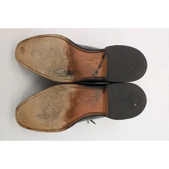 Allen Edmonds Lasalle Black 4308 Split Toe Derby 10D
