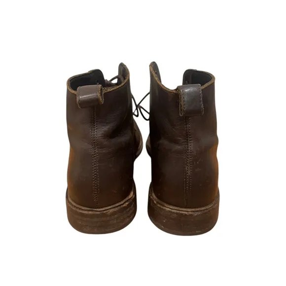 Allsaints Mens Brown Leather Boots