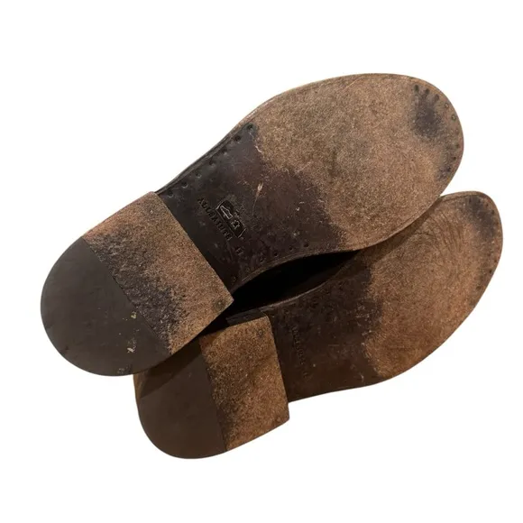 Allsaints Mens Brown Leather Boots
