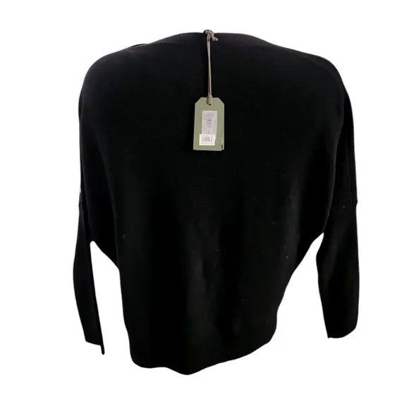 Allsaints Raven Jumper Wool Cashmere Blend Sweater Pashmina Pink Size M NWT $279