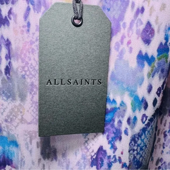 Allsaints Rhea Masala Midi Skirt in Minkpink - NWT - Size: 6
