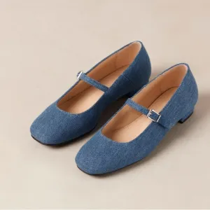 Alohas - Por Do Sol Denim Ballet Flats