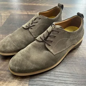 Amberjack the original suede derby style tan lace up formal shoes Oxford 11